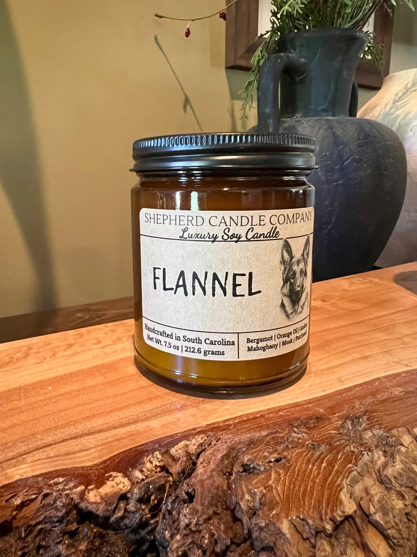 Flannel - Amber Glass