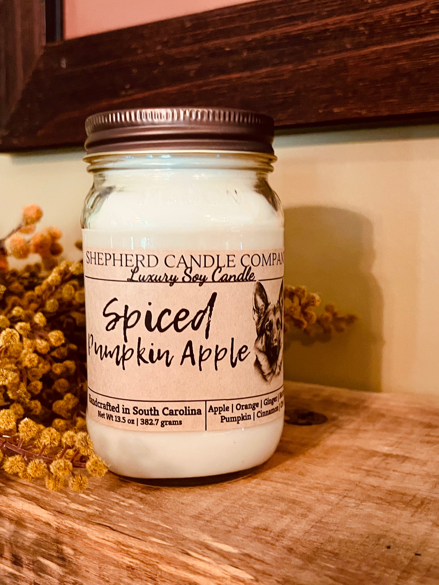 Spiced Pumpkin Apple Mason Jar