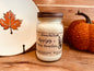 Apples + Maple Bourbon Large Mason - Cotton Wick