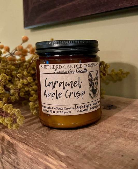 Caramel Apple Crisp - Amber Glass
