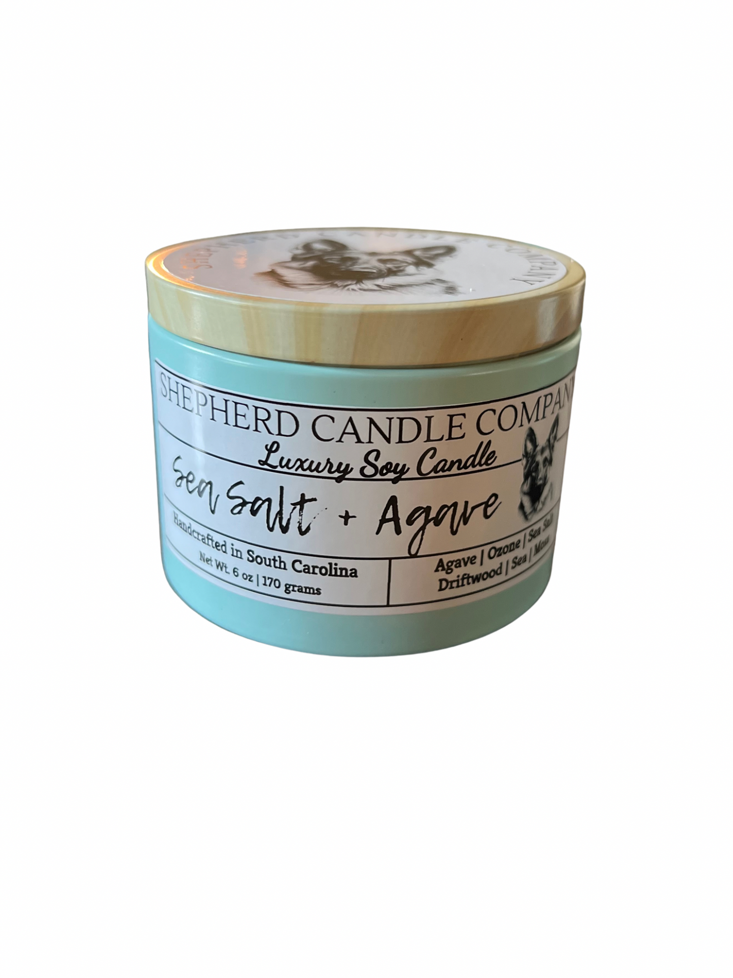 Sea Salt + Agave - Wood Wick