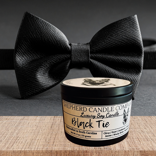 Black Tie - Wood Wick (manly scent)