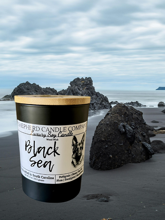 9 oz Black Sea - Wood Wick