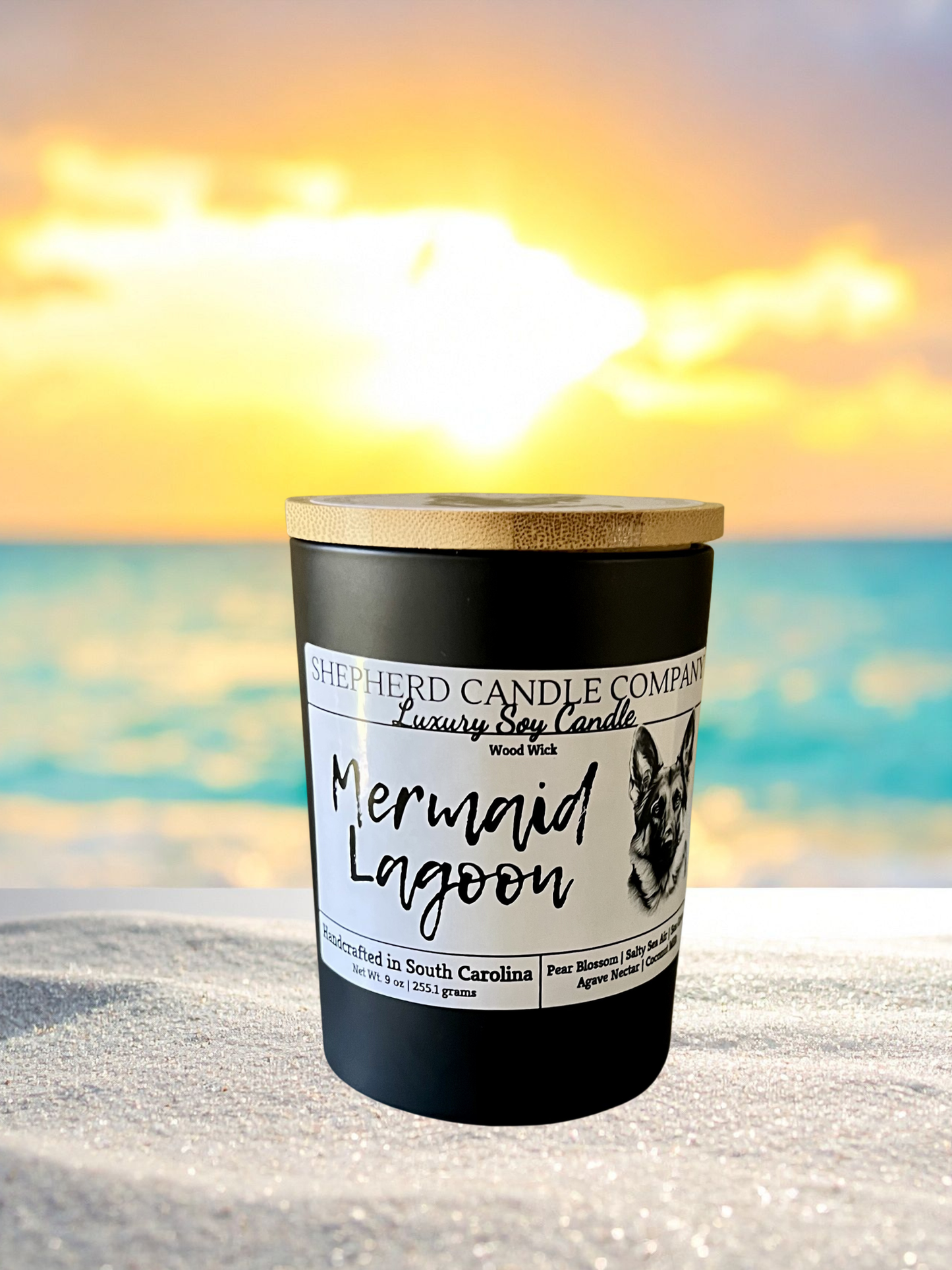 9 oz Mermaid Lagoon - Wood Wick