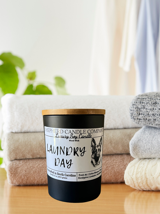 9 oz Laundry Day - Wood Wick