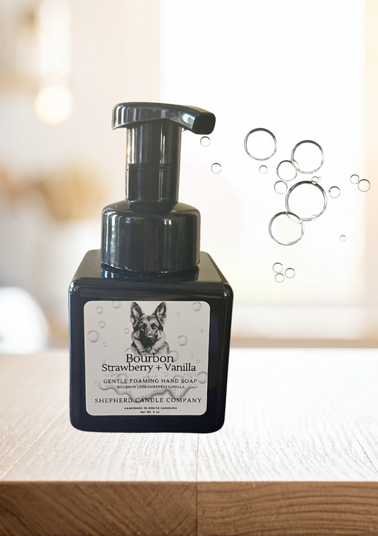 Bourbon Strawberry + Vanilla Foaming Hand Soap
